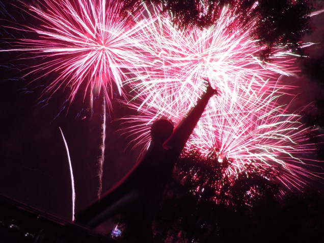 Columbus fireworks.